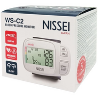 NISSEI Електронен апарат за кръвно налягане за китка Nissei WS-C2 - Снимка 1 от 3