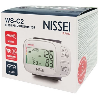 compare product Електронен апарат за кръвно налягане за китка Nissei WS-C2