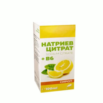 compare product Натриев Цитрат и Витамин B6 сироп при гадене и повръщане 100мл Omega Vita