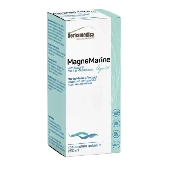 MAGNE MARINE Магнезий магне марин сироп при умора и отпадналост 250мл