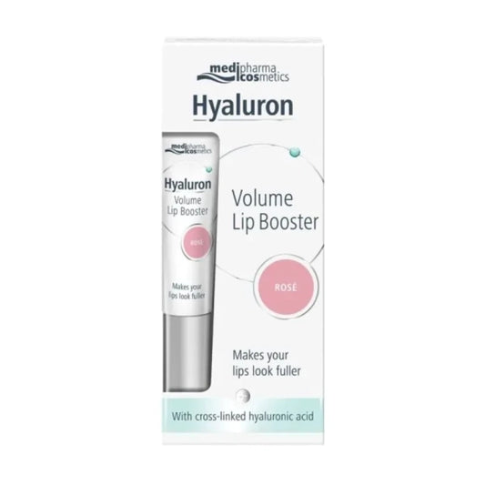 NATURPRODUCT Hyaluron обемен филър за по-пълни и плътни устни с хиалурон и цвят ROSE 7 мл Medipharma