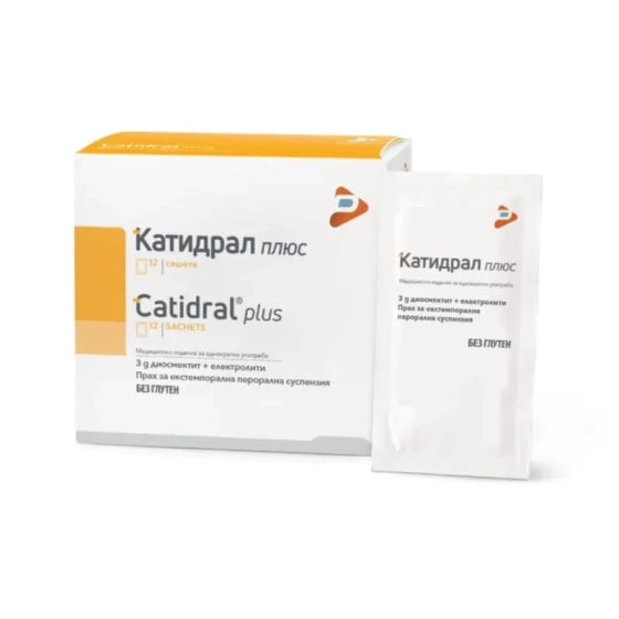CATIDRAL Катидрал плюс сашети при диария х12
