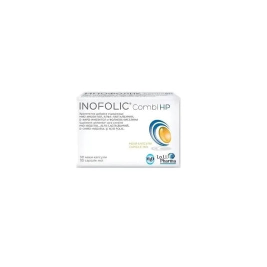 INOPHOLIC Инофолик комби НР капсули при поликистозни яйчници х30