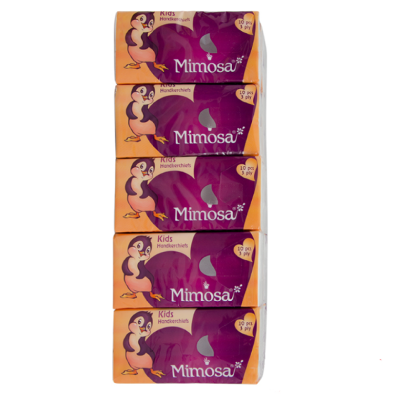 MIMOSA Носни кърпи mimosa детски х10 /стек/