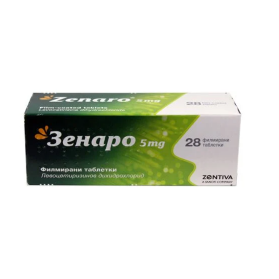ZENARO Зенаро таблетки 5мг при алергии х28