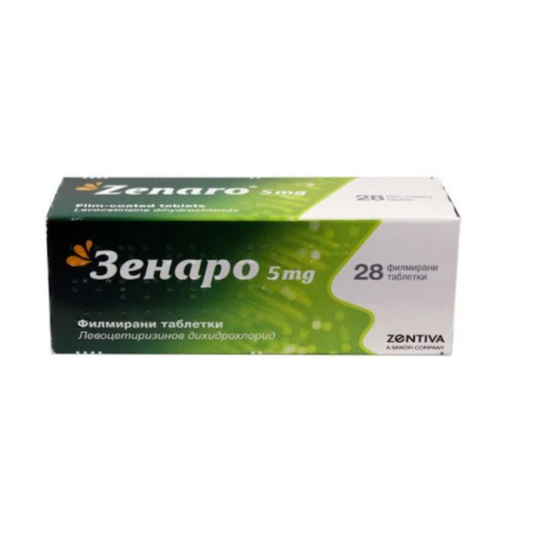 ZENARO Зенаро таблетки 5мг при алергии х28