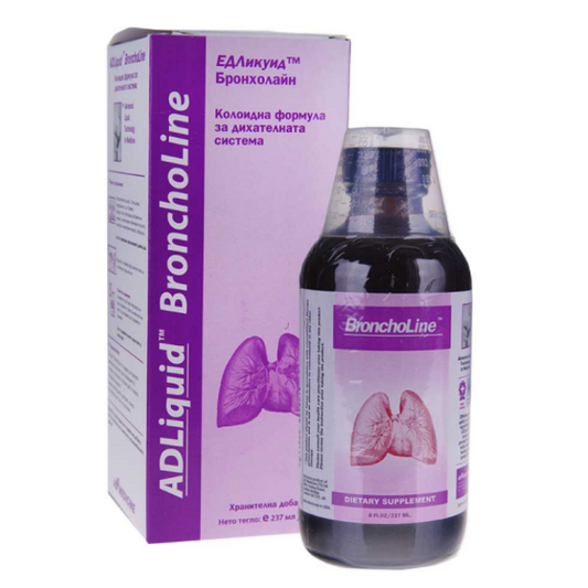 BRONCHOLINE Бронхолайн сироп за по-лесно отделяне на бронхите секрети 237мл