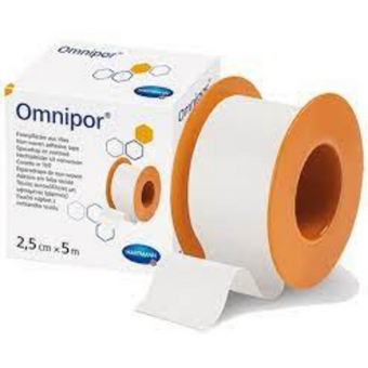 compare product Hartmann Omnipor хартиена фиксираща лента 5М/2,5 СМ Х1 900437