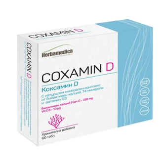 compare product Coxamin D таблетки при болки в ставите 1000 мг х60