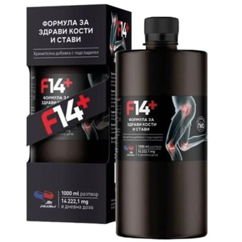 compare product F14 Plus Колаген разтвор в бутилка за здрави стави 1000мл