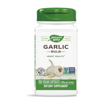 compare product Чесън капсули за здраво сърце и имунитет 580мг х100 Nature's Way