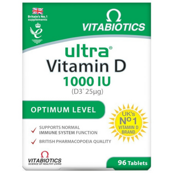 compare product Витабиотикс Ултра витамин D3 1000IU таблетки х 96