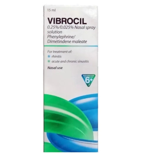 VIBROCIL Виброцил спрей за нос при простуда,остър и хроничен ринит 15мл