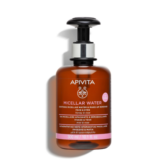Apivita Мицеларна вода с роза и мед 300 ml