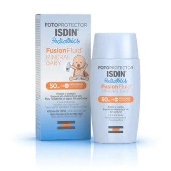 compare product Isdin Fotoprotector Pediatrics Слънцезащитен минерален флуид за бебета SPF50 50мл