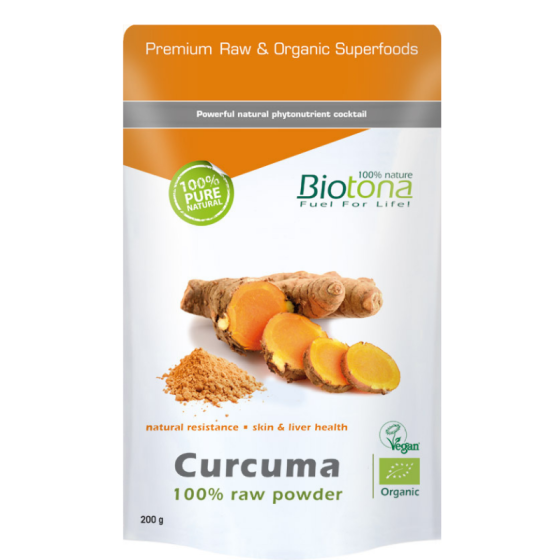 BIOTONA Био Сурова куркума 200гр Biotona