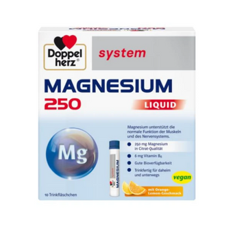 compare product Допелхерц system магнезий 250мг флакони за нормална функция на мускулите и нервната система х10