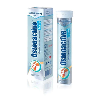 compare product Osteoactive форте + калций ефервесцентни таблетки при проблеми с костите 1000 мг х 20