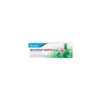 compare product Фелоран Форте гел 5% за болки и възпаления в сухожилията 120 гр Sopharma