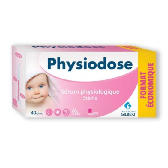 PHYSIODOSE Физиодоуз 40 дози за промивка при сух или запушен нос x5мл