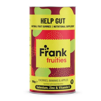 compare product Frank Fruities Help Gut Желирани витамини със Селен, Цинк и Витамин Е - череша, банан и ябълка x80