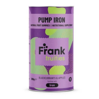 compare product Frank Fruities Pump Iron Желирани витамини с желязо - касис и ябълка х80