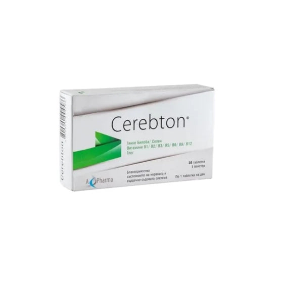 CEREBTON Церебтон таблетки за памет и концентрация х30