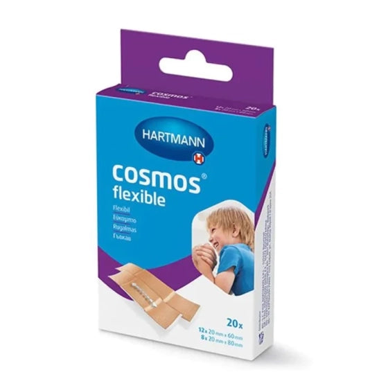 HARTMANN Cosmos Flexible Дишащ пластир 2 размера 20 бр 535250 Hartmann