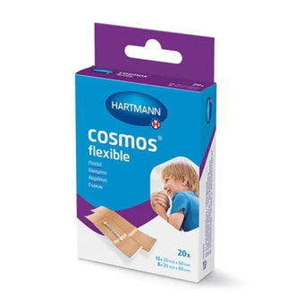 compare product Cosmos Flexible Дишащ пластир 2 размера 20 бр 535250 Hartmann