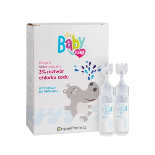 BABYCAP Бейбикап ампули 3% хипертоничен разтвор 5 мл х18