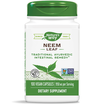 compare product Нийм лист капсули за за здрав стомах 475мг х100 Nature's Way