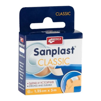 compare product Sanplast Classic пластир със силно залепващо действие 1,25см/5м