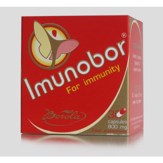 IMUNOBOR Имунобор капсули за висок имунитет х30