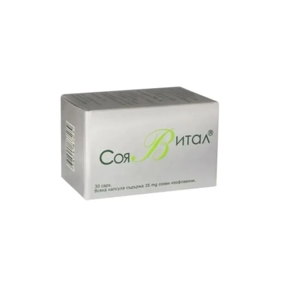 INOVA Соя Витал капсули за облекчаване на симптомите на менопауза 35мг x30