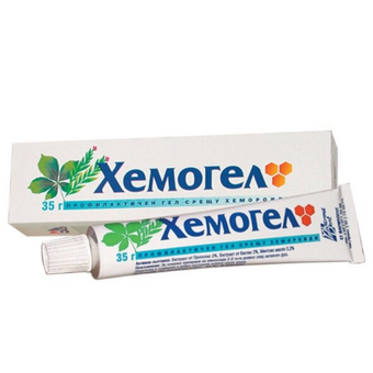 compare product Хемогел гел против хемороиди 35г
