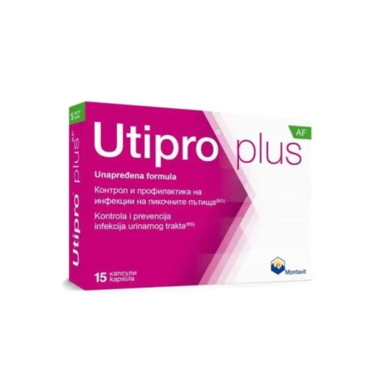 UTIPRO Утипро Плюс АФ при урологични инфекции капсули х 15 Montavit