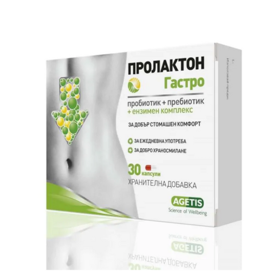 PROLACTON Пролактон Гастро капсули за добро храносмилане х30 Agetis