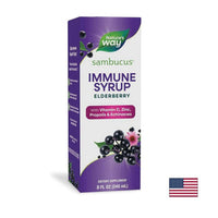 NATURES WAY Самбукус "Immune" сироп засилна имунна система 120мл Nature's Way - Снимка 2 от 2