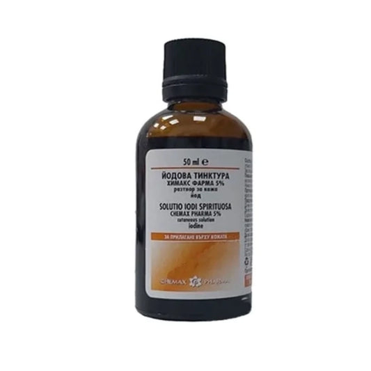 CHEMAX Тинктура йод 5% 50мл химакс