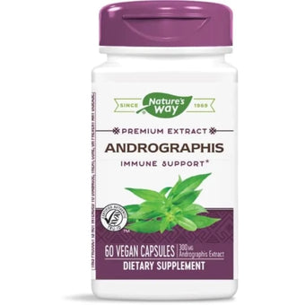 compare product Андрографис капсули за защита от настинки и грип 400мг х 60 Nature's Way