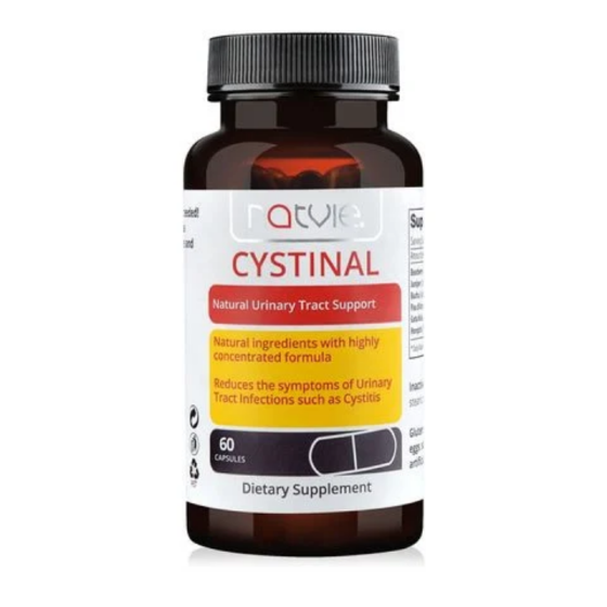 CYSTINAL Цистинал капсули при проблеми с отделителната система 600мг х60