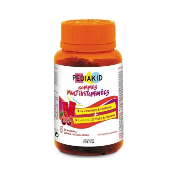 PEDIAKID Педиакид дъвчащи мечета с мултивитамини х60