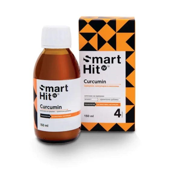 SMARTHIT Smart Hit IV куркумин за регулиране на холестерола 150мл Valentis