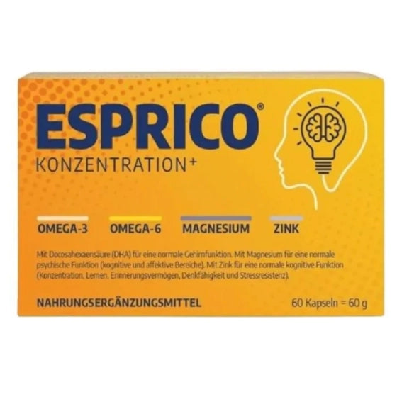 ESPRICO Есприко капсули при хиперактивни деца х60