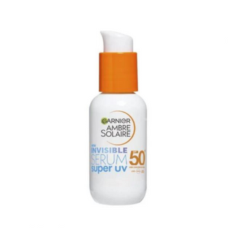 compare product Garnier Ambre Solaire Invisible Serum Super UV SPF 50+ Слънцезащитен серум за лице 30мл