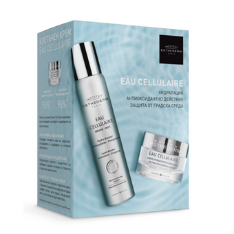 compare product Esthederm cellular клетъчна вода за лице и тяло 100 мл + Esthederm cellular крем за лице 50мл промо
