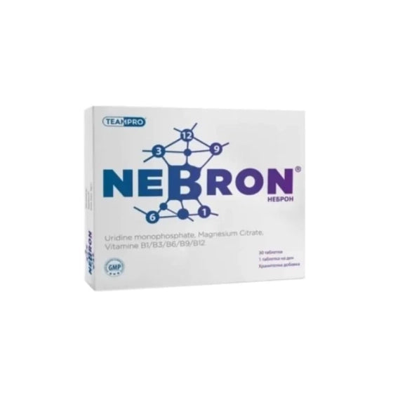 NEBRON Неброн таблетки за добра нервна система x30