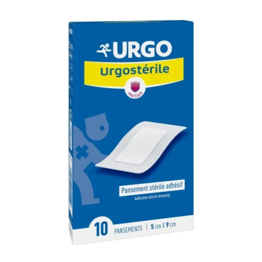 URGO Ургостерил 5см/9см стерилен пластир х 10